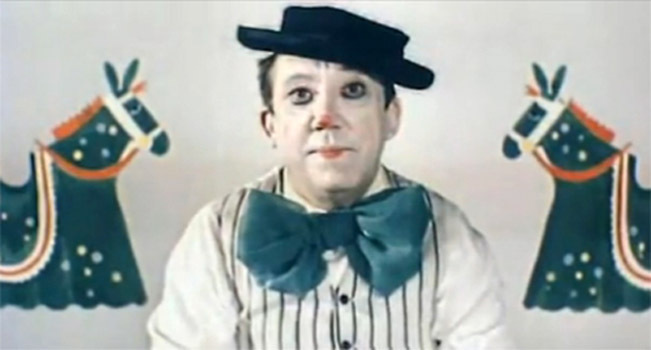 "Приключения Травки" (1976) - клоун Чи-Чи-Мори.