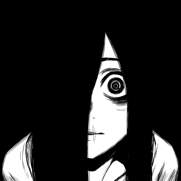 Lughostin , Anime Art, Yamamura sadako