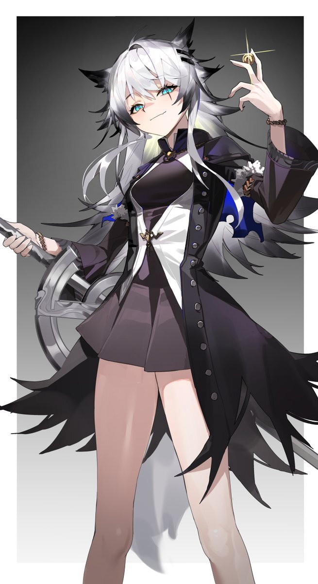 Rhodes Island operators , Anime Art, Animal Ears, Arknights, Virtuosa (Arknights), Penance, Lappland, Angelina (Arknights), , YouTube, 