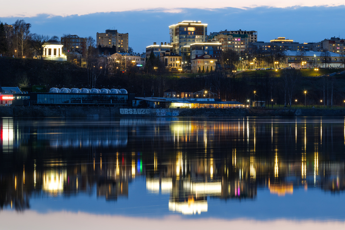 Вчерашний вечер на берегу р. Вятки