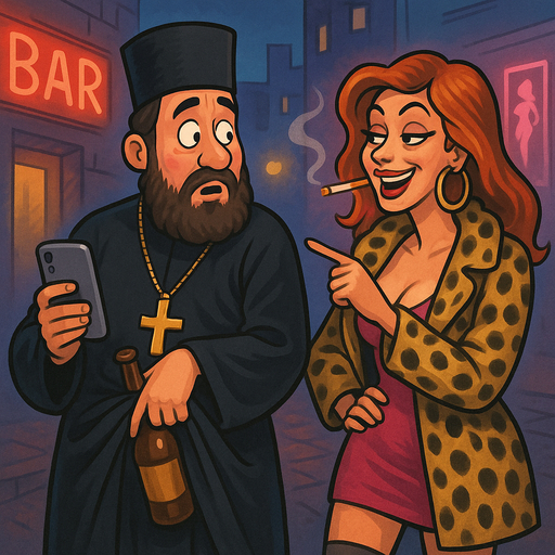 ИИван НейроКрылов "ПОП И ПРОСТИТУТКА"