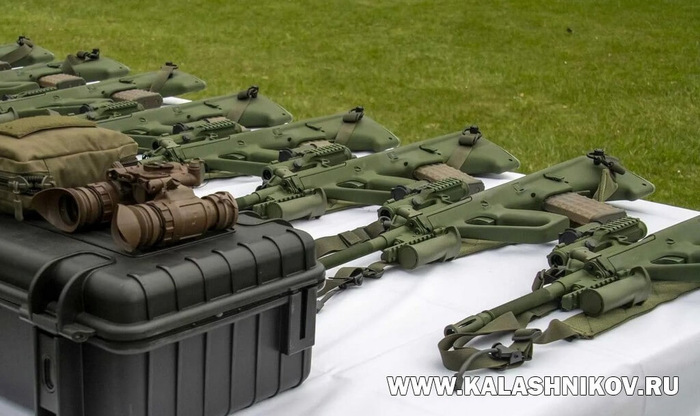 В австрийскую армию 4 000 штурмовых винтовок Stg 77 A1 MOD Nightfighter поступят вместе с очками ночного видения Theon