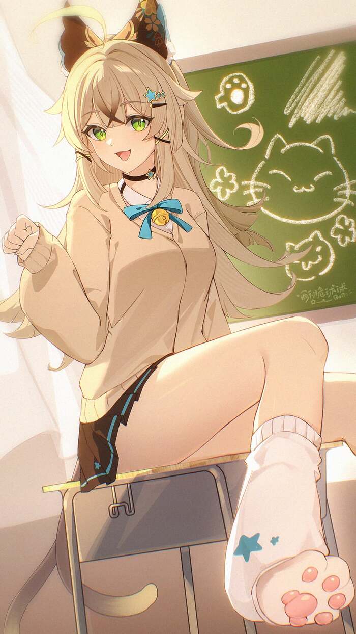 Kirara #017 , Anime Art, Genshin Impact, Kirara (Genshin Impact), , , , , ,  , , ,  , , 