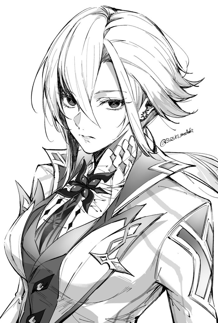 Arlecchino Genshin Impact, , Anime Art, Arlecchino (Genshin Impact), -