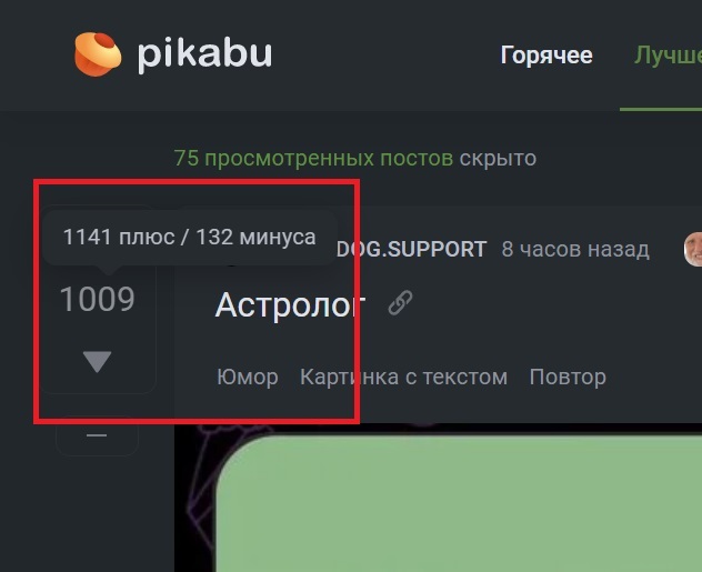 Минусы у постов вернули?