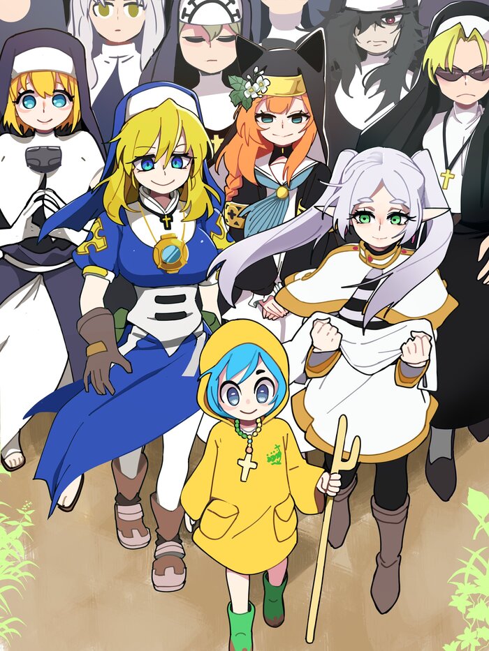    ,  , Anime Art, Luce, , Bongf, Double, Enen No Shouboutai, Skullgirls, Fate, Chrono Crusade, Fate Hollow Ataraxia, Black Lagoon, Sousou no Frieren, Blue Archive, Eda, Iris