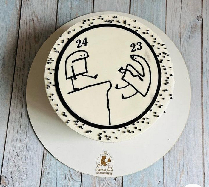 Моя девушка – нежная и удивительная. Тортик мне подарила на День рождения. Так лилейно! )))