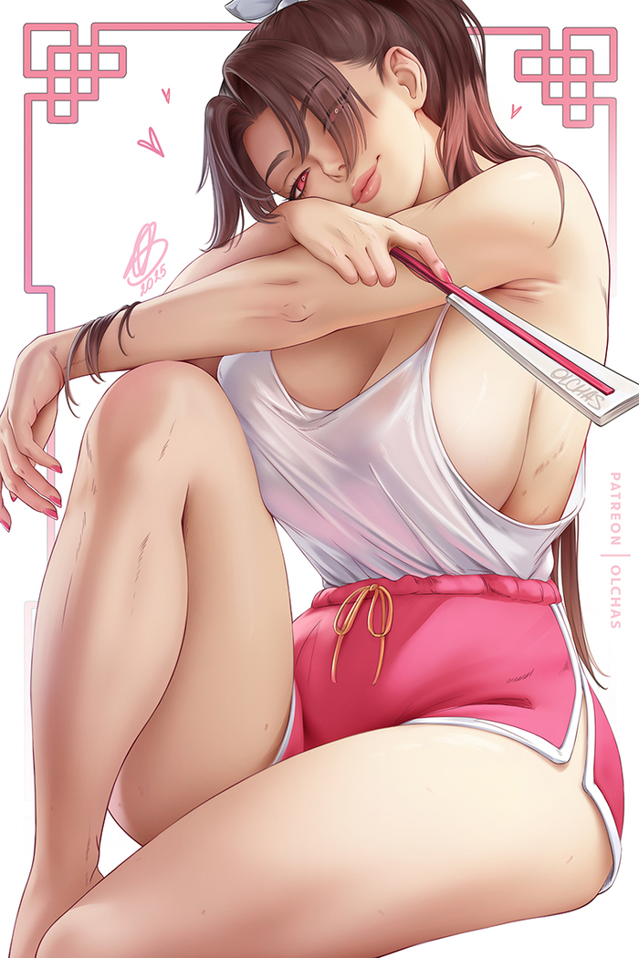 Casual Mai Shiranui , Anime Art, , Street Fighter, Mai Shiranui, Olchas