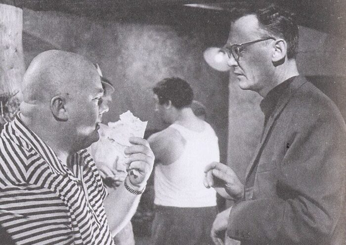 На съёмках "Кавказской пленницы" (1966).