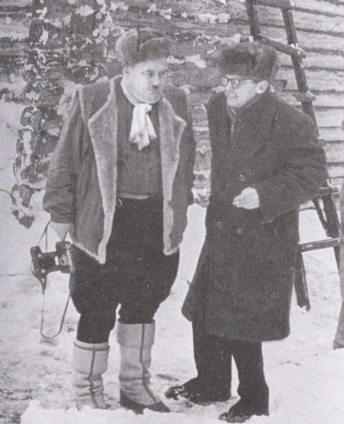 На съёмках "Самогонщиков".