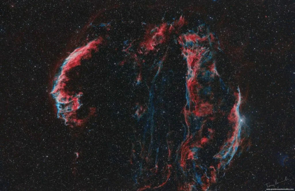 Туманность ВуальДиффузная туманность в созвездии Лебедя 