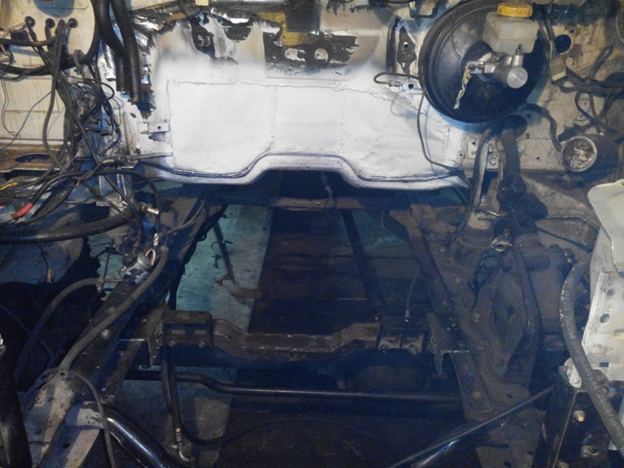 Все загрунтовали, чтобы не гнило.