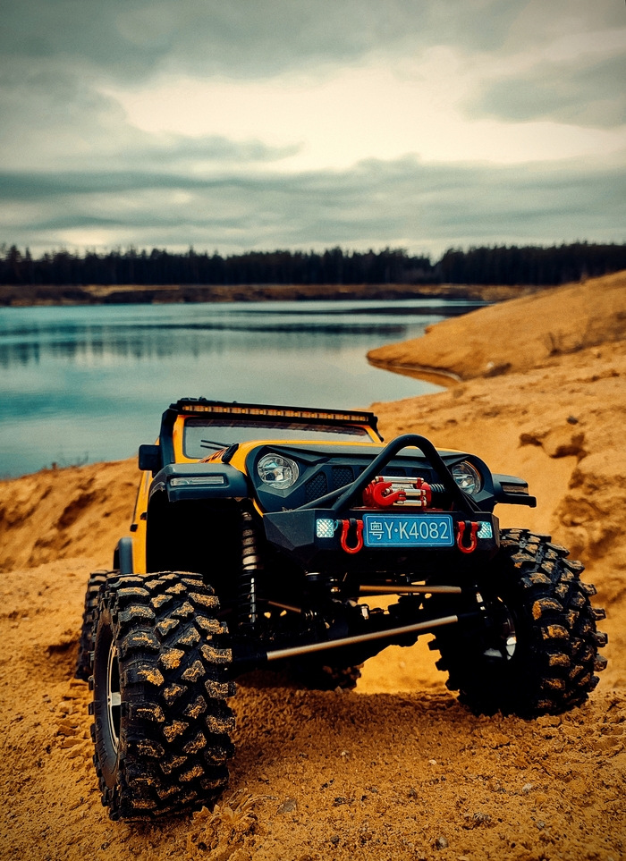 Trophy model Yikong 4082 V2 1/8 crawler Rubicon Auto  , , , , 