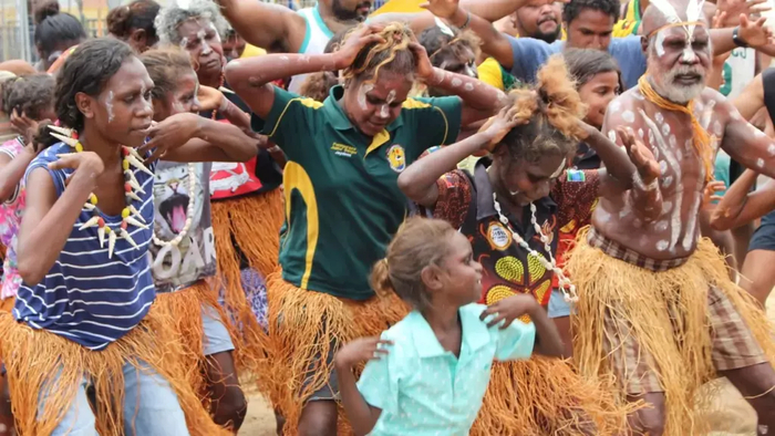 Представители народа Таайорре, живущие на северо-востоке Австралии