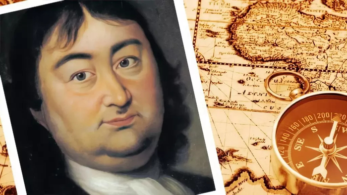 Витус Беринг, общераспространенный портрет до 1991 года