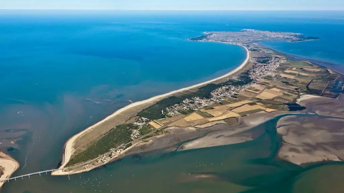 Остров Нуармутье длиной 18 км находится у атлантического побережья Франции