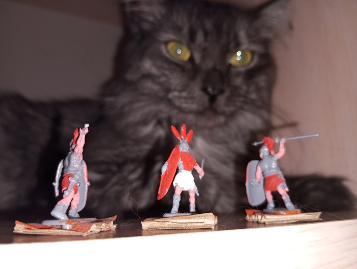 Битва с Голиафом, фото в цвете