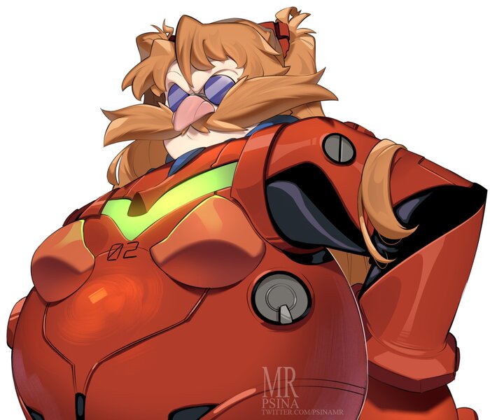    , Anime Art, Evangelion, Asuka Langley, Rei Ayanami