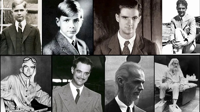 Этапы жизненного пути Говарда Хьюза в фотографиях