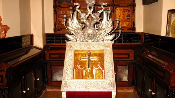 Сокровищница Храма Гроба Господня с частицей Животворящего Креста, Иерусалим