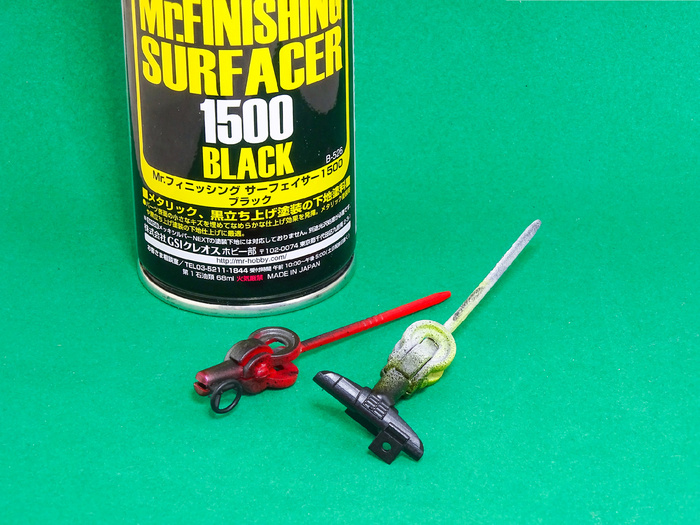 Рис. 6. Окрашенный комплект деталей для саратовских моделей автомобилей «Москвич»пикап с правым расположением рулевого колеса