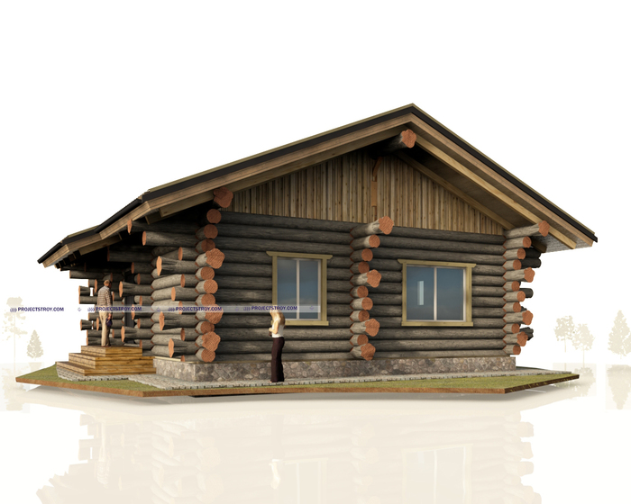 проект деревянного дома