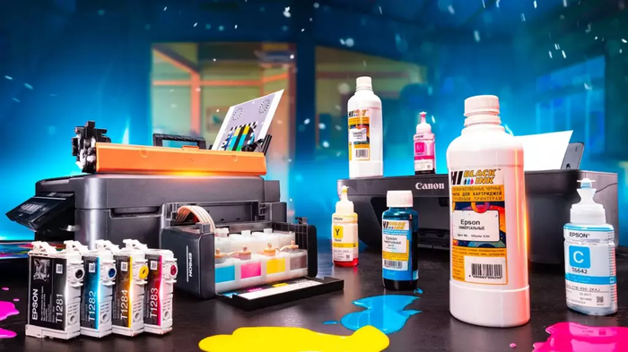 Чернила для принтера просты в изготовлении