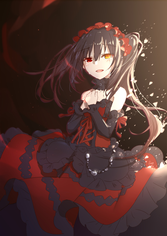  Anime Art, , Date a Live, Kurumi Tokisaki, Pixiv, 