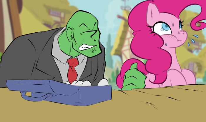 -WHY PINKIE?! WHY U EAT MY EGGS?!!