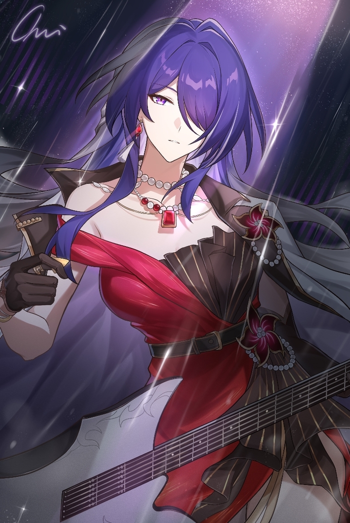  Pixiv, , Anime Art, Acheron (Honkai: Star Rail), Honkai: Star Rail, 