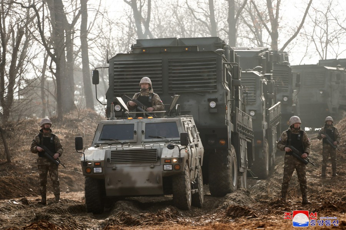 Интересно, как там оказался Komatsu LAV