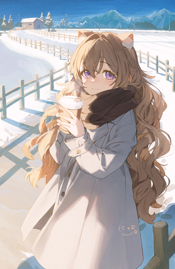   , Anime Art, Original Character, Animal Ears, 