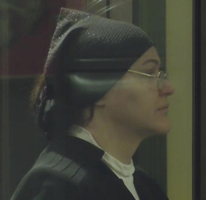 Галина Морозова в зале суда