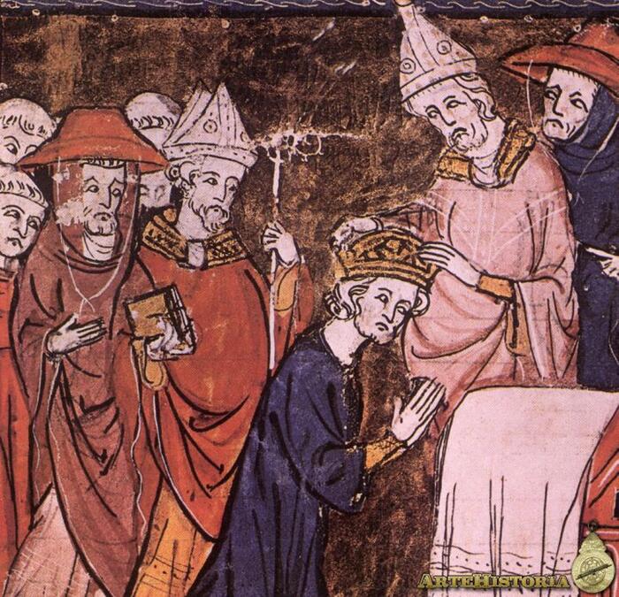 .       III  800 .   Grandes Chroniques de France (Castres, Biblioth&#xE8;gue municipale. F. 106r). 2- . XIV .