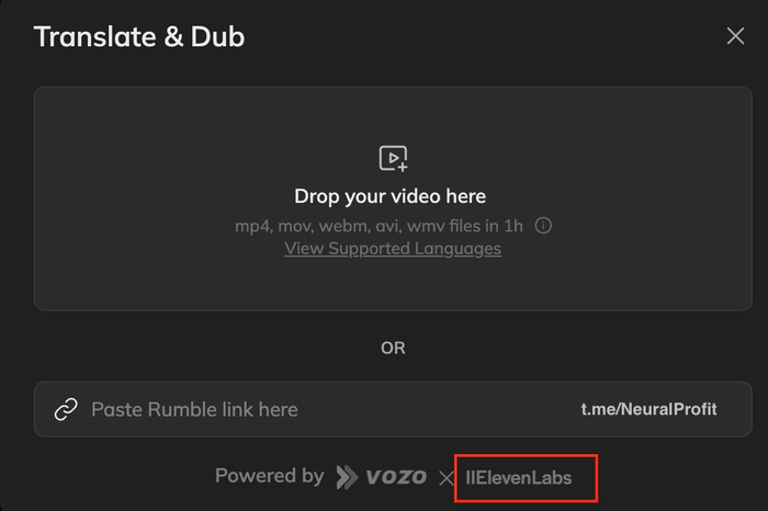 Vozo -     .   Elevenlabs  ,  , , , , , , Digital, Dubbing, , , , ,  , 