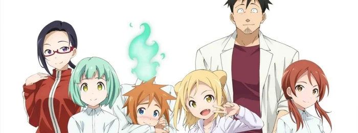   -   (Demi-chan wa Kataritai) , , , Demi-chan wa kataritai,  , Anime Art,   