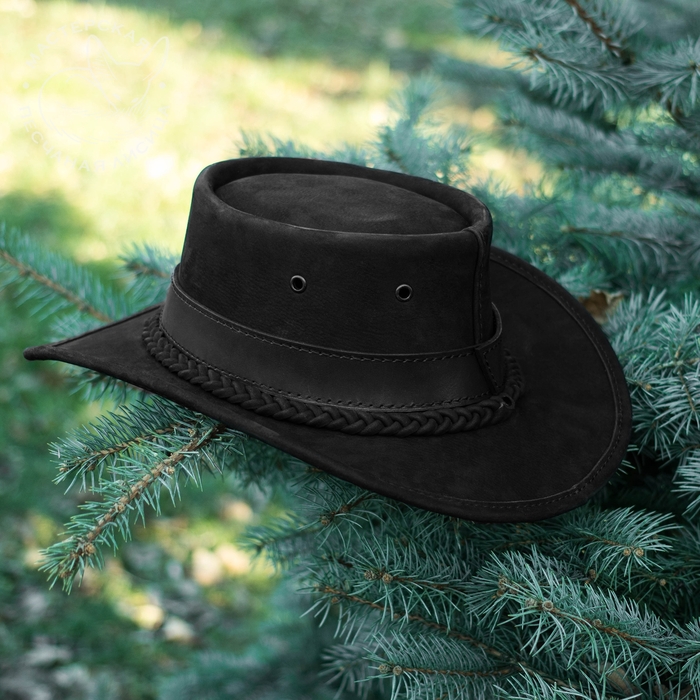 кожаная шляпа баунти хантера