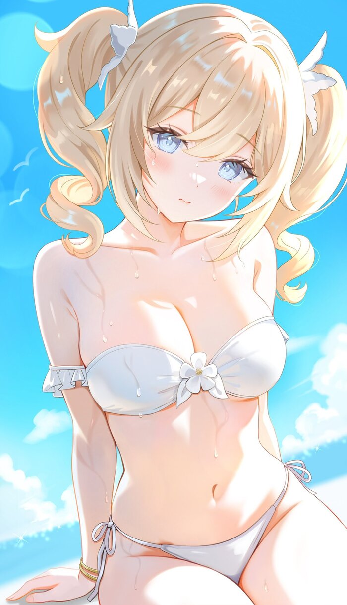Barbara #005 , Anime Art, Genshin Impact, Barbara (Genshin Impact), Nasii, , , , 