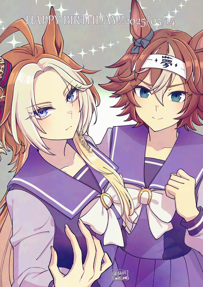 Orfevre & Bamboo Memory    14.05 , Anime Art, Uma Musume Pretty Derby, Orfevre, Animal Ears,  