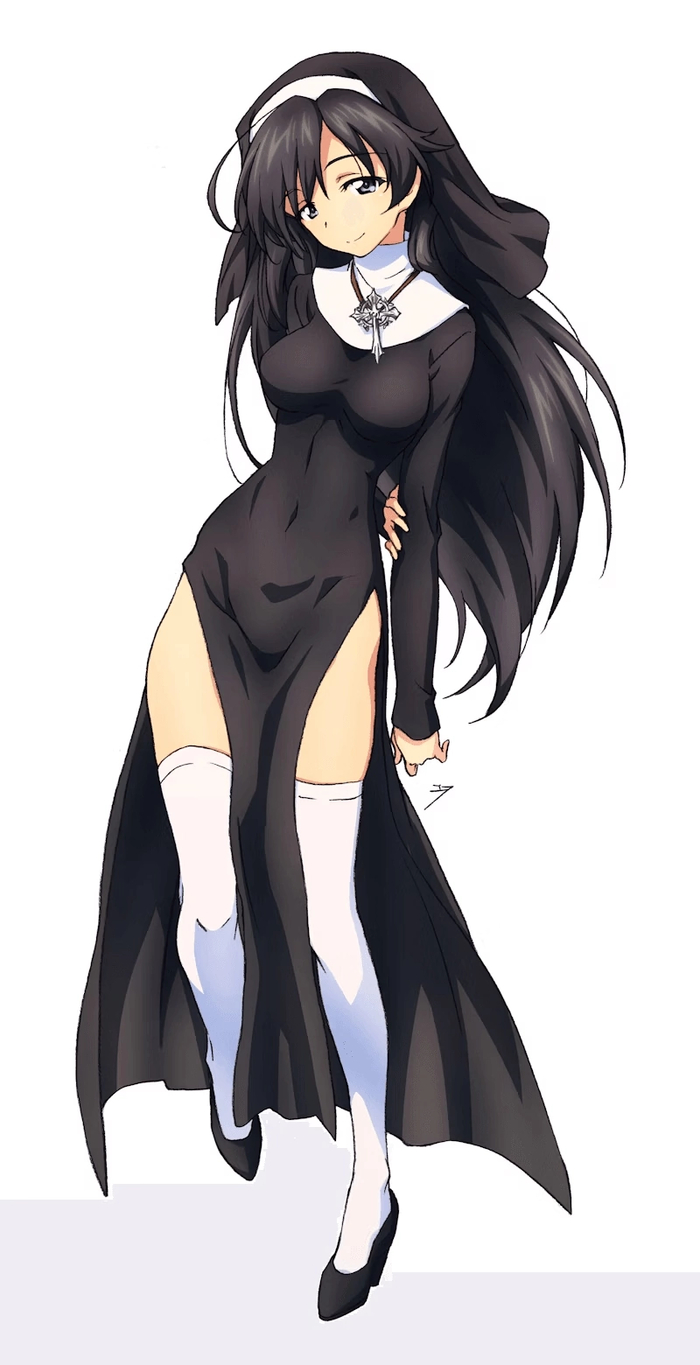 Hana , Anime Art, Girls und Panzer, Isuzu hana