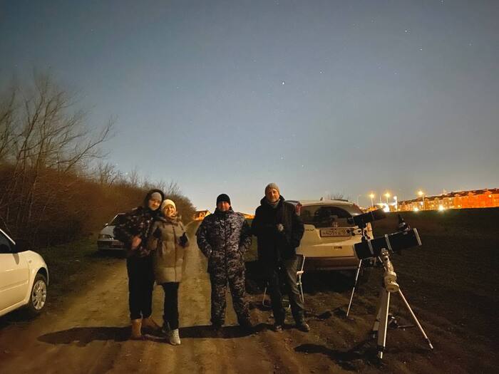 первый выезд под открытое небо