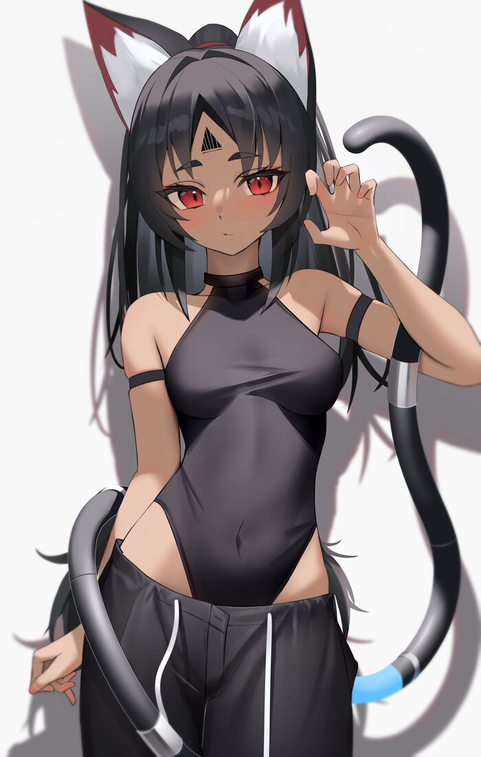 Nekomiya Mana , Anime Art, Zenless Zone Zero, Nekomiya Mana (zzz), Animal Ears, , 