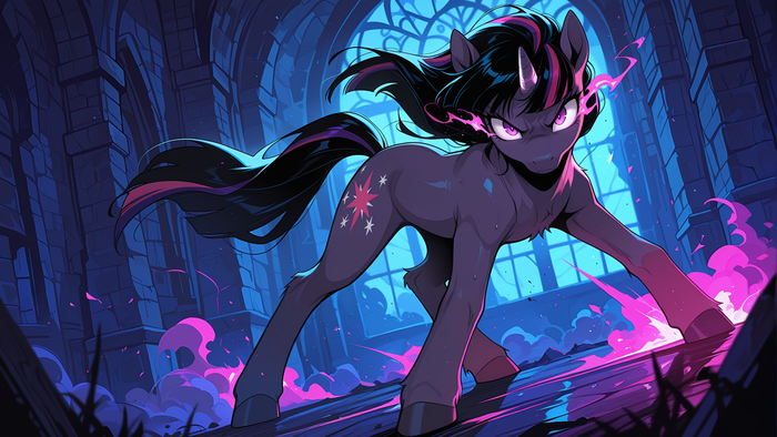POV: You are Nightmare Moon, and you are done My Little Pony, Twilight Sparkle,  