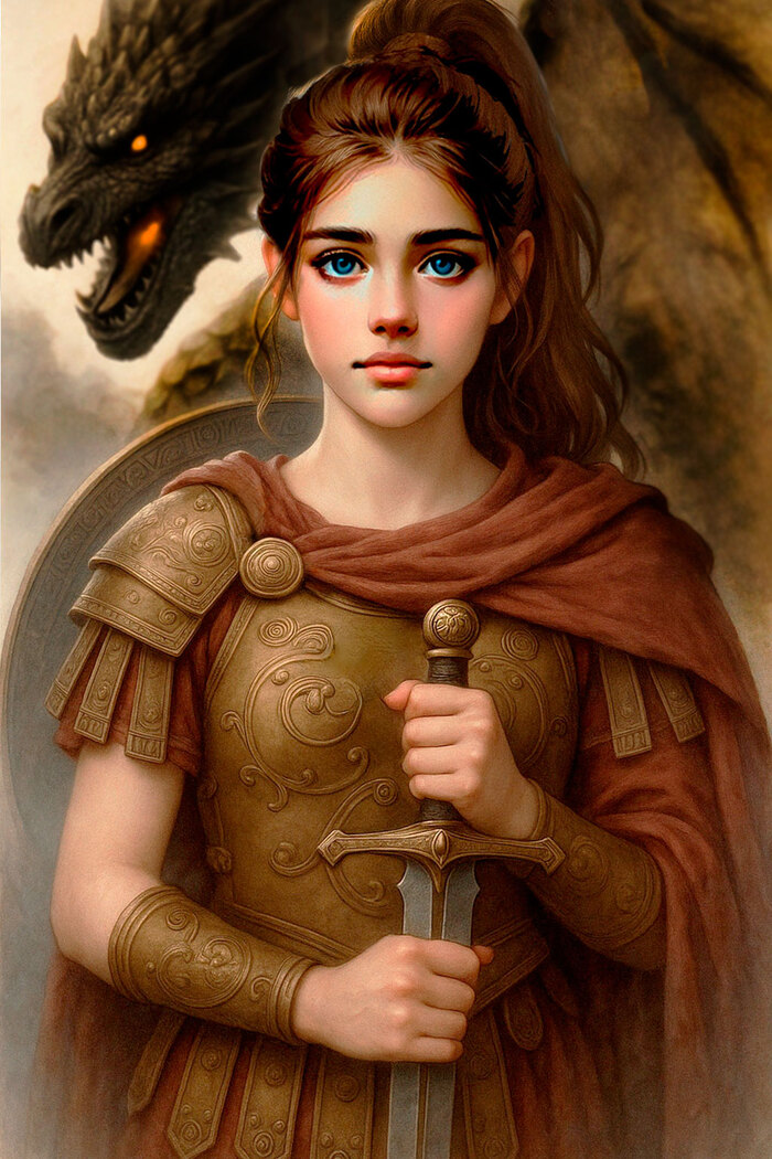 Отец почти не разговаривал с дочерью, а потом вручил ей меч казненного брата