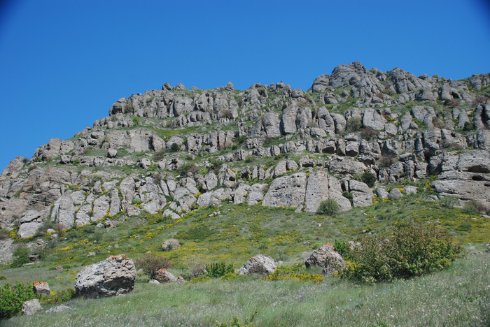 Мыс Меганом, Крым