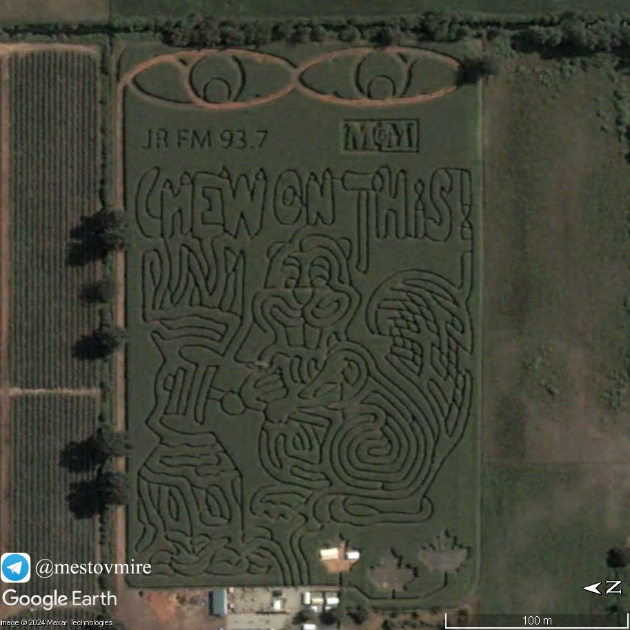 You definitely haven't seen everything: 7 unique places on maps that you've passed by - My, Around the world, Informative, Travels, Google earth, Google maps, Tourism, Longpost