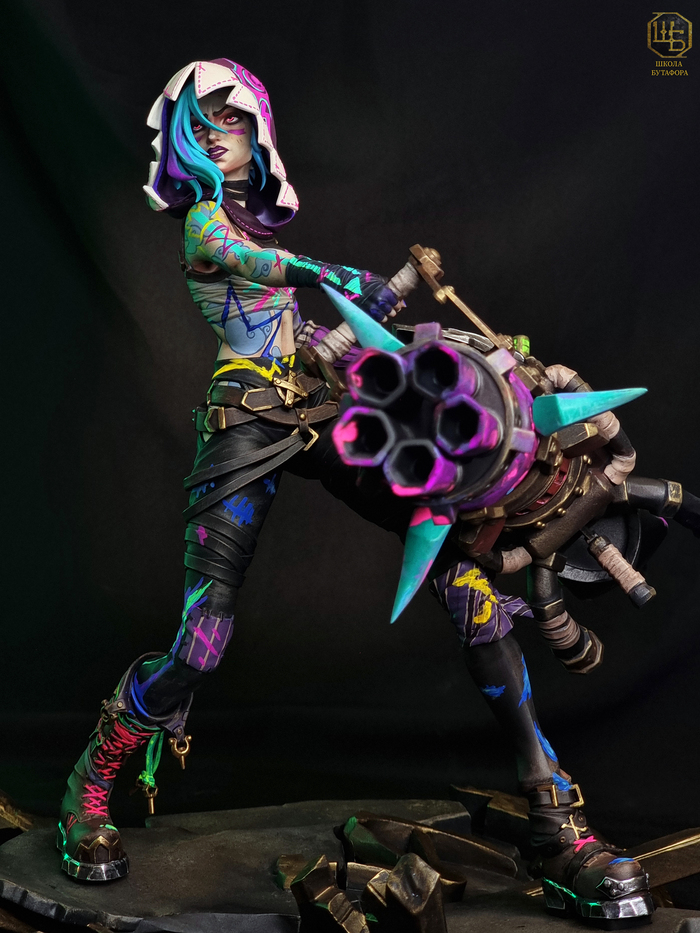       2   3D ,  , , , Arcane, Jinx, 