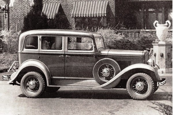 1932 Continental Devaux 80 Custom Sedan