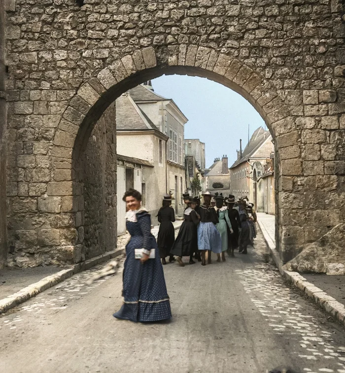 Уникальные исторические кадры, которые перенесут вас в прошлое. 20 раскрашенных фотографий из ХIX века. Часть VII Историческое фото, Старое фото, 19 век, Фотография, Колоризация, Длиннопост