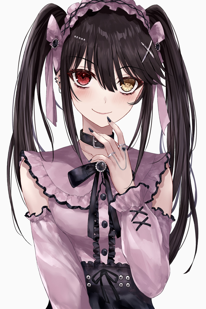 Jirai kei Anime Art, , Date a Live, Kurumi Tokisaki, , Pixiv